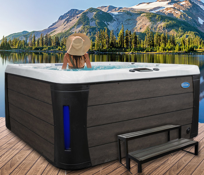 Calspas hot tub being used in a family setting - hot tubs spas for sale Worcester